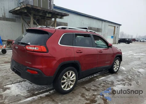 2014 Jeep Cherokee Limited z USA, uszkodzony, nr VIN 1C4PJMDS1EW190992